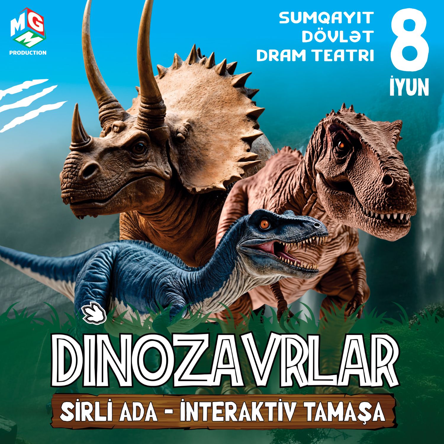 Dinozavrlar Sumqayıtda - 08 İYUN