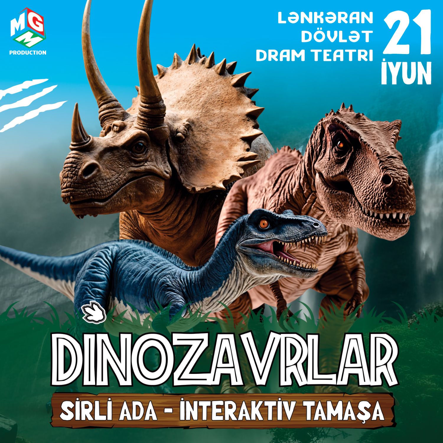Dinozavrlar Lənkəranda - 21 İYUN