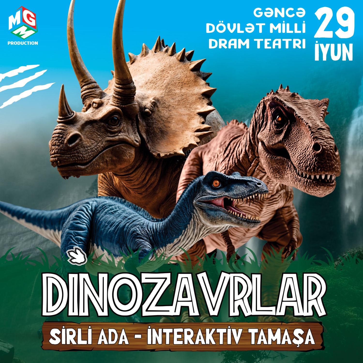 Dinozavrlar Gəncədə - 29 İYUN